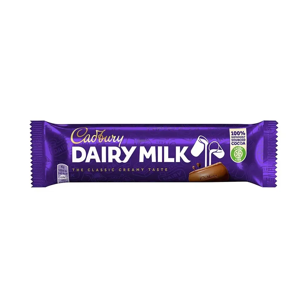 كادبورى ديرى ميلك حليب 45 جم/CADBURY DAIRY MILK CLASSIC CREAMY 45 G