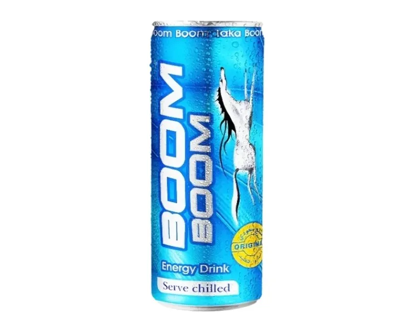 بوم بوم مشروب طاقة 250  مل/BOOM BOOM ENERGY DRINK 250 NL