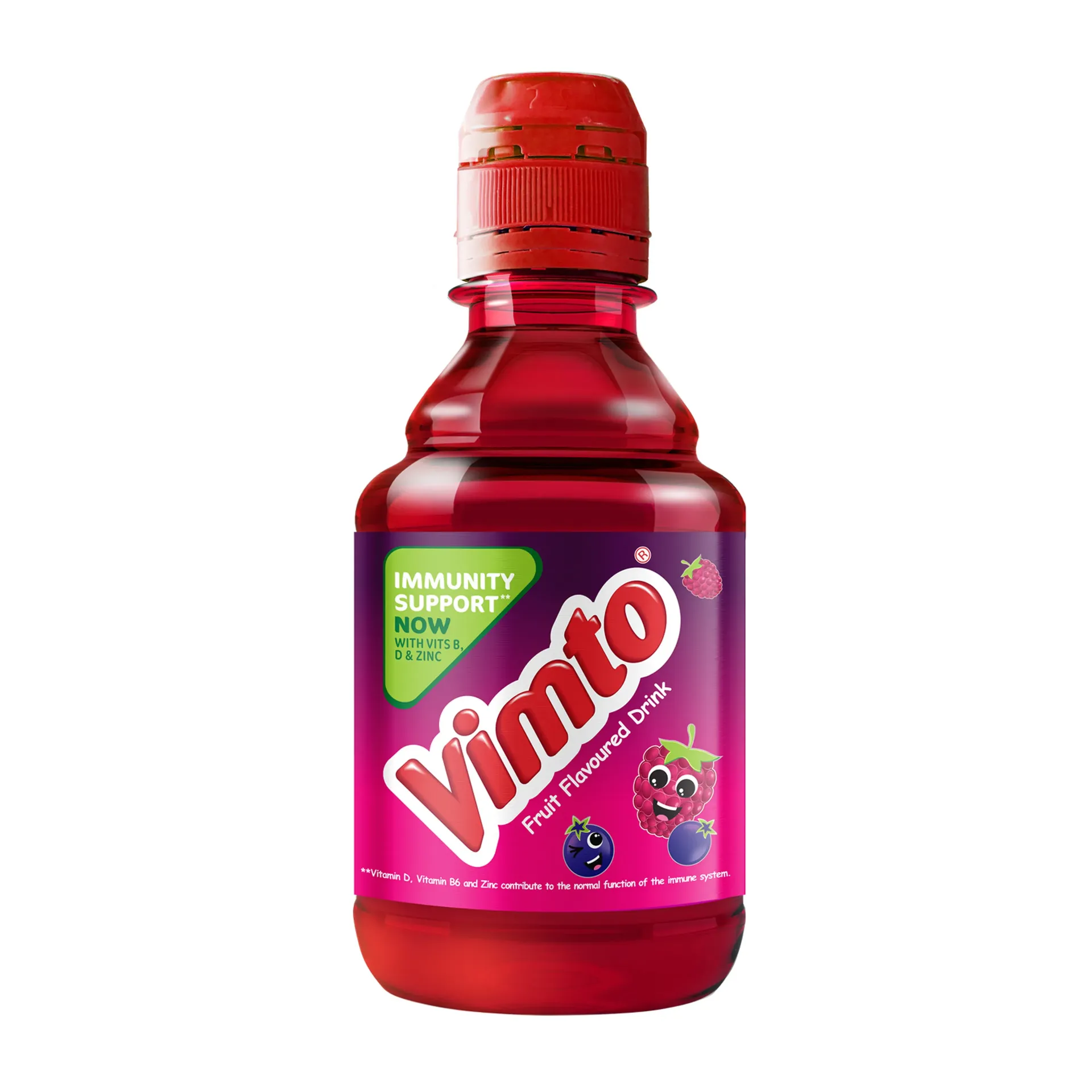 VIMTO RED MIX 24*250ML - مشروب فيمتو بالفواكة 24*250مل