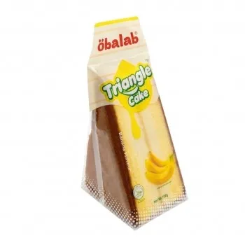 اوبالاب كيك مثلث بالموز 100  جم OBALAB TRAINGLE CAKE BANANA 100 GM