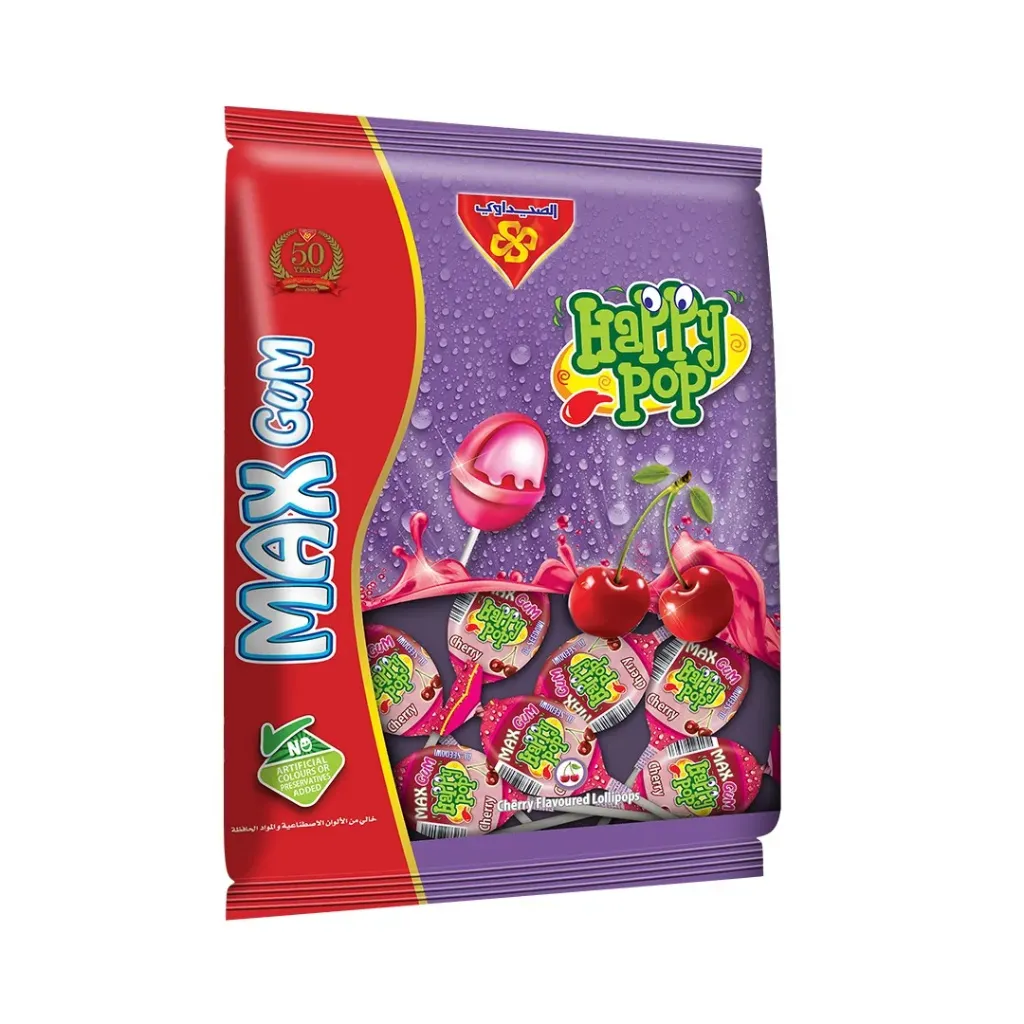 هابى بوب مينى بالكرز 10*11 جم/HAPPY POP MINI CHERRY 10*11 G