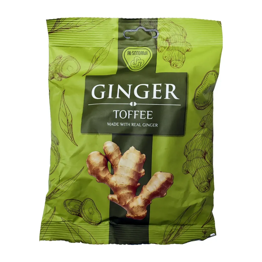 توفى بالزنجبيل الطبيعى 150  جم/GINGER TOFFEE 150 G