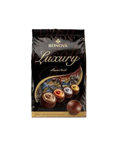 بونوفا لوكشرى كرات شوكولاتة 400  جم/BONOVA LUXURY ASSORTED 400 G