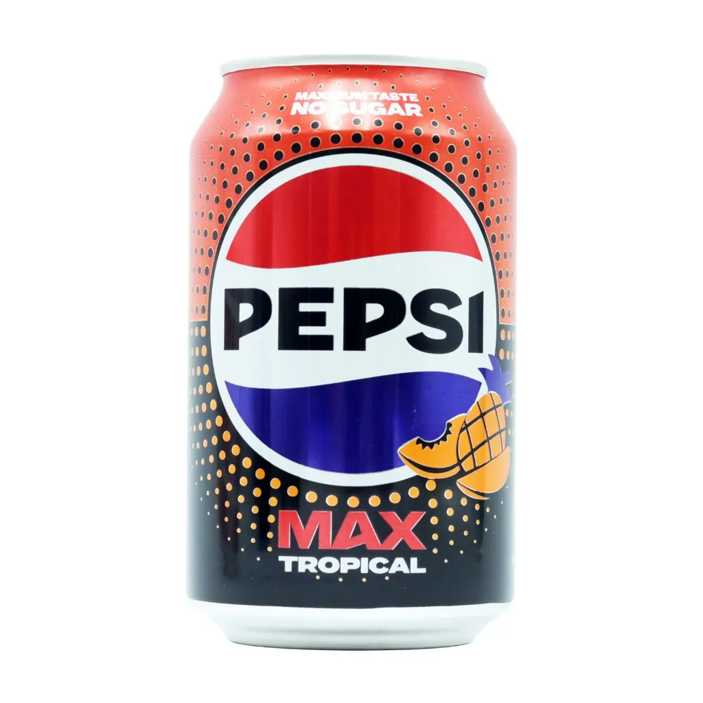 بيبسى ماكس تروبيكال330  مل/PEPSI MAX TROPICAL 330 ML