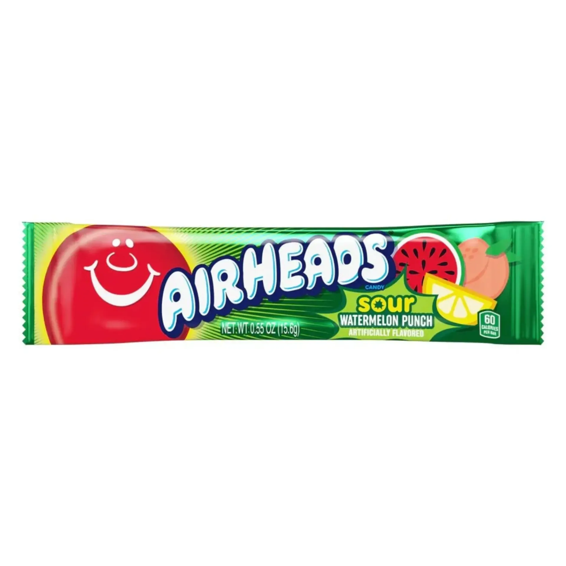 اير هيدز نكهة سور البطيخ 15.6 جم/AIRHEADS SOUR WATERMELON 15.6 G