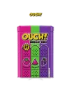 أوتش علكة فقاعية بالعنب والبطيخ والفراولة 56.7 جم/OUCH BUBBLE GUM GRAPE&WATERMELON&STRAWBERRY 56.7 G