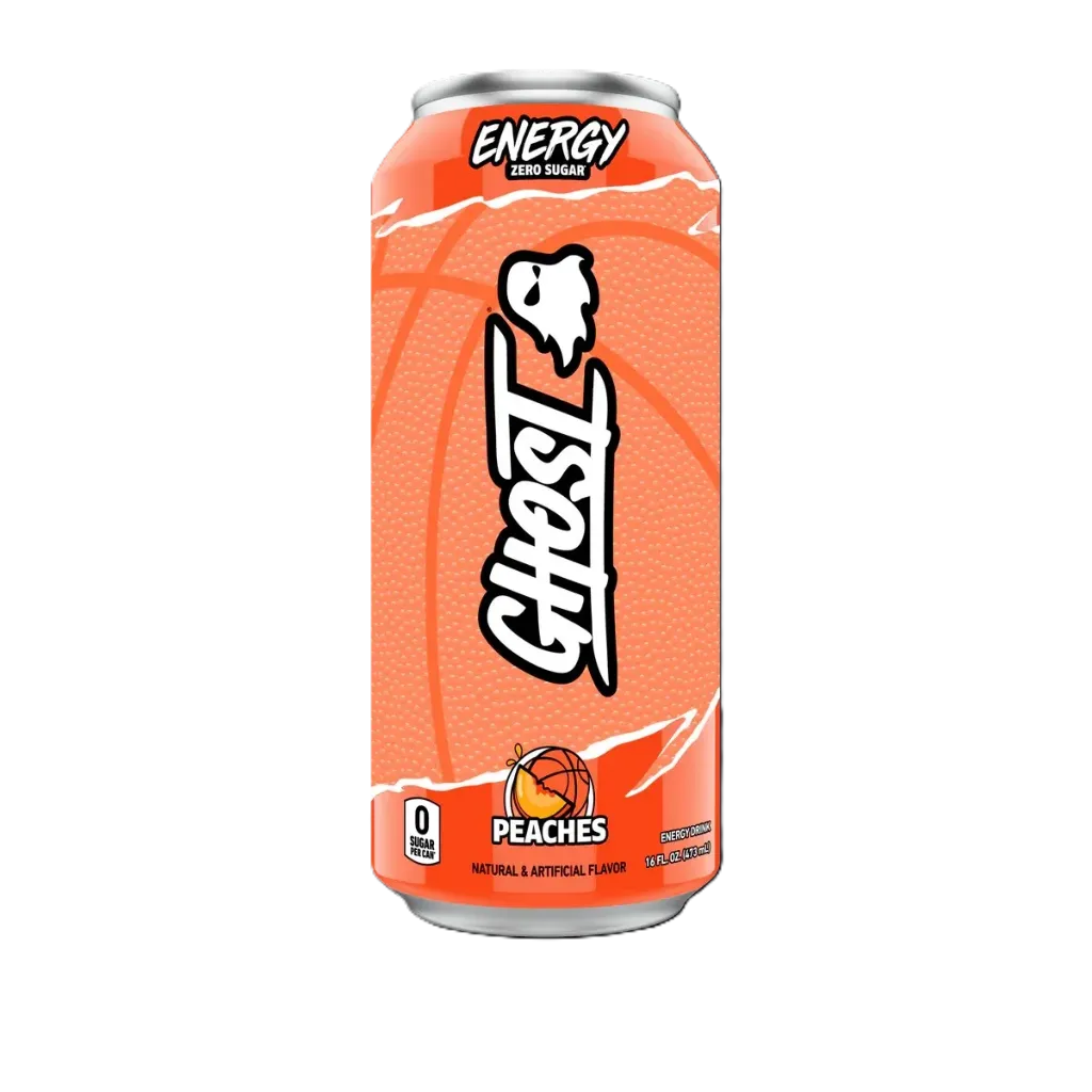 مشروبب جوست نكهة الخوخ12*437مل/GHOST PEACH 473 ML*12