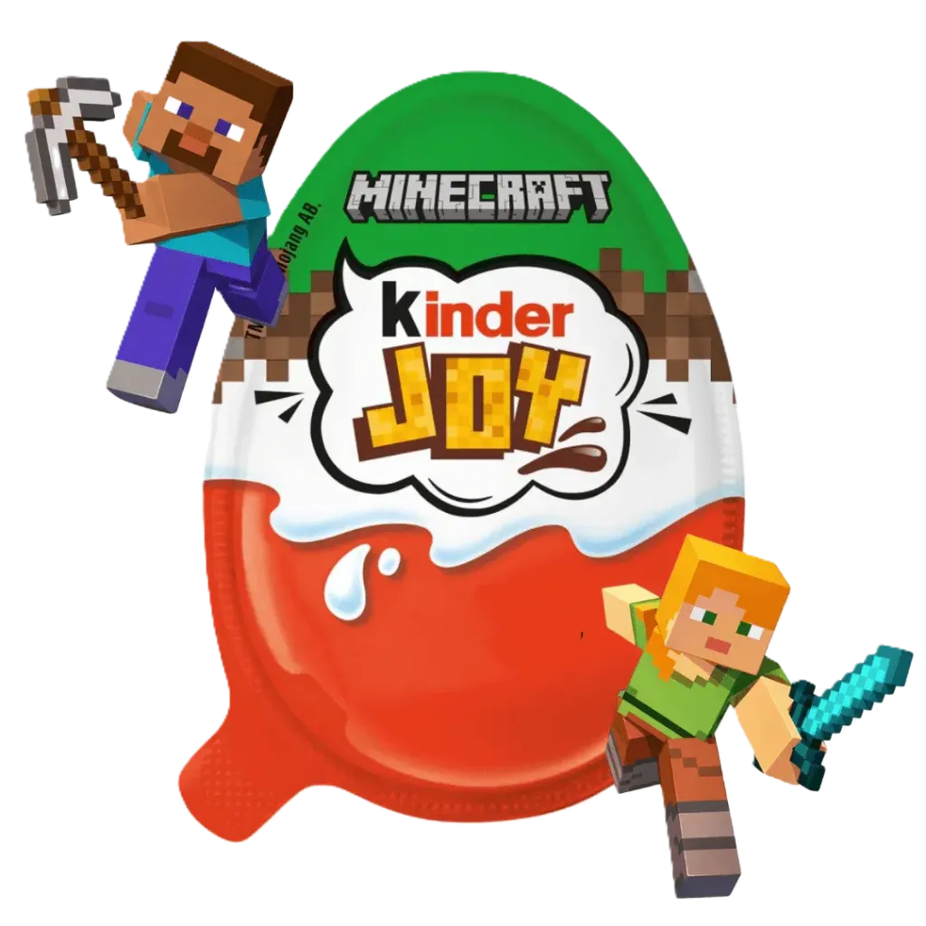 كيندر جوى ماينكرافت 20جم/KINDER JOY MINECRAFT 20G