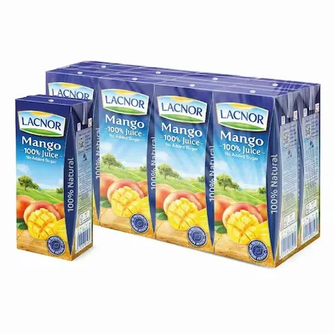عصير لاكنور نكهة المانجو 180  مل/LACNOR MANGO JUICE 180 LG