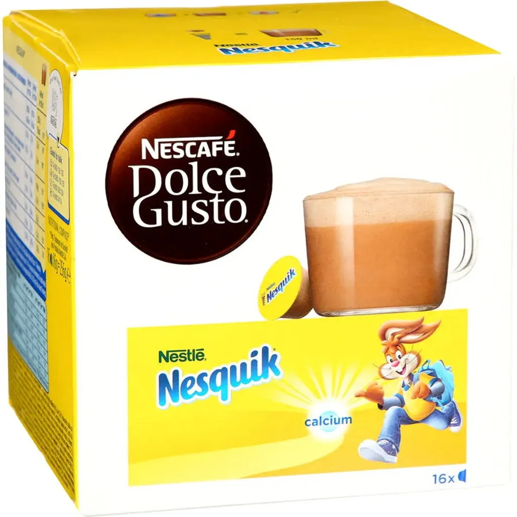 كبسولات نسكافية دولسى جوستو نسكويك 256جم NESCAFE DG CAPSULES NESQUIK 256 G