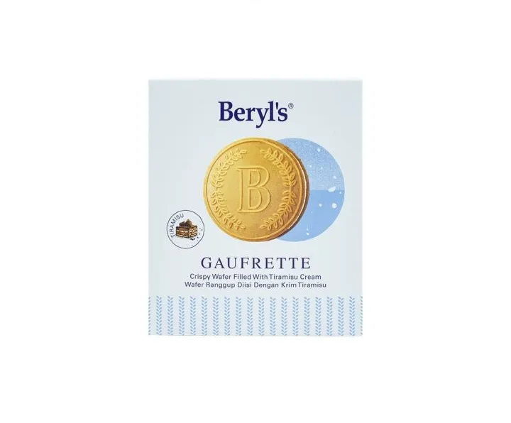 بارليز جوفريت ويفر كريسبى بكريمة التراميسيو 60 جمBARLYS GAUFRETTE CRISPY WAFER WITH TIRAMISU CREAM 60 G