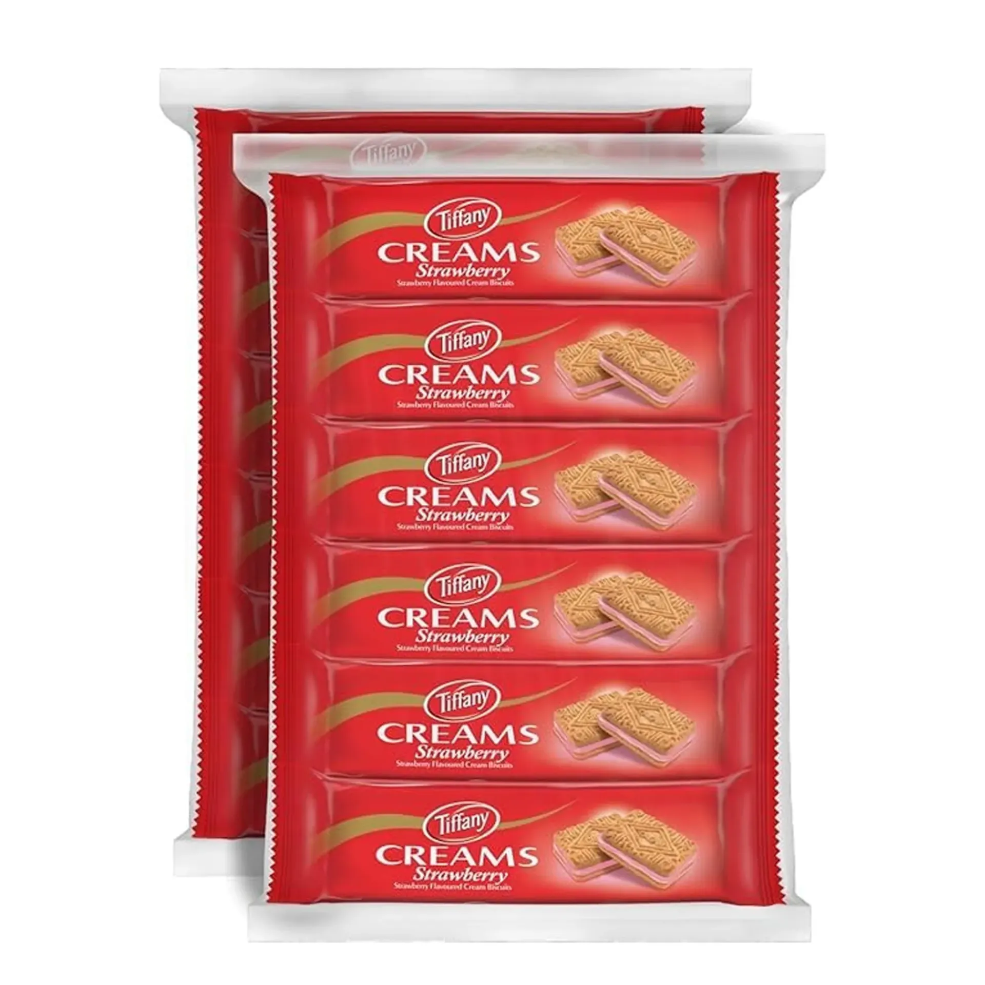 تيفانى كريمز كريمة الفراولة 80 جم*6*2/TIFFANY CREAMS STRAWBERRY 80 G*6*2