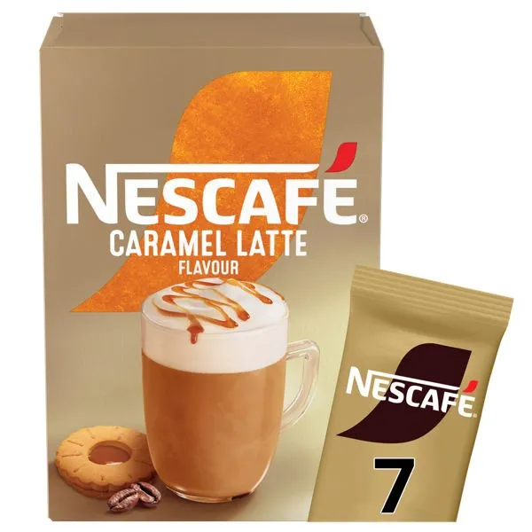 نسكافية لاتية الكراميل 7*17 جم/NESCAFE LATTE CARAMEL 17 G*7