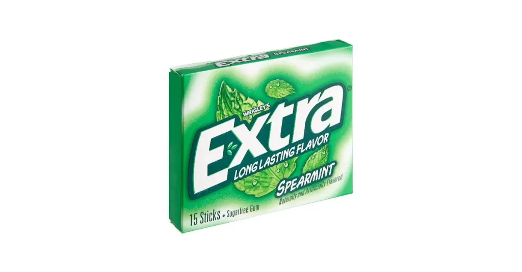 اكسترا النعناع الأخضر 15 عود/EXTRA SPEARMINT 15 STICKS