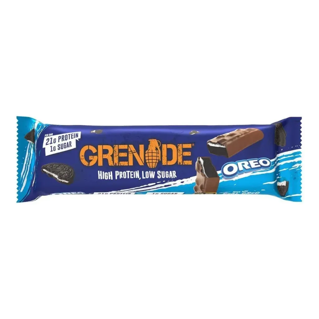GRENADE PROTEIN BAR LOW SUGAR OREO FLAVOR 60 G/GRENADE PROTEIN BAR LOW SUGAR OREO FLAVOR 60 G