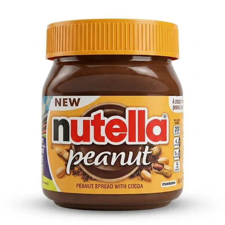 نوتيلا الفول السودانى 371  جم/NUTELLA PEANUT BUTTER 371 G