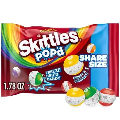 سكيتلز بوب 50  جم/SKITTLES POPD 50 G