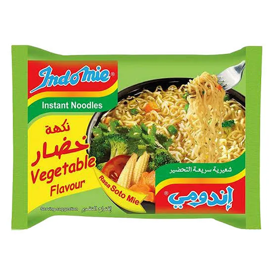 اندومى نكهة الخضار 75 جم*10/INDOMIE VEGETABLES FLAVOR 75 G*10