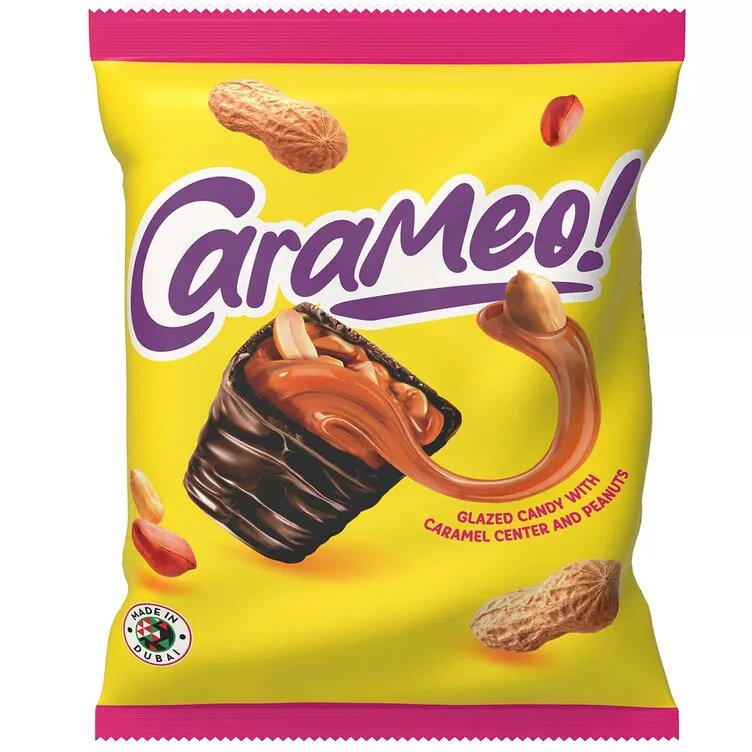كاراميوا حلوى مغلفة بالكراميل والفول السودانى 500جم/CARAMEO PEANUTS WITH CARAMEL 500 G