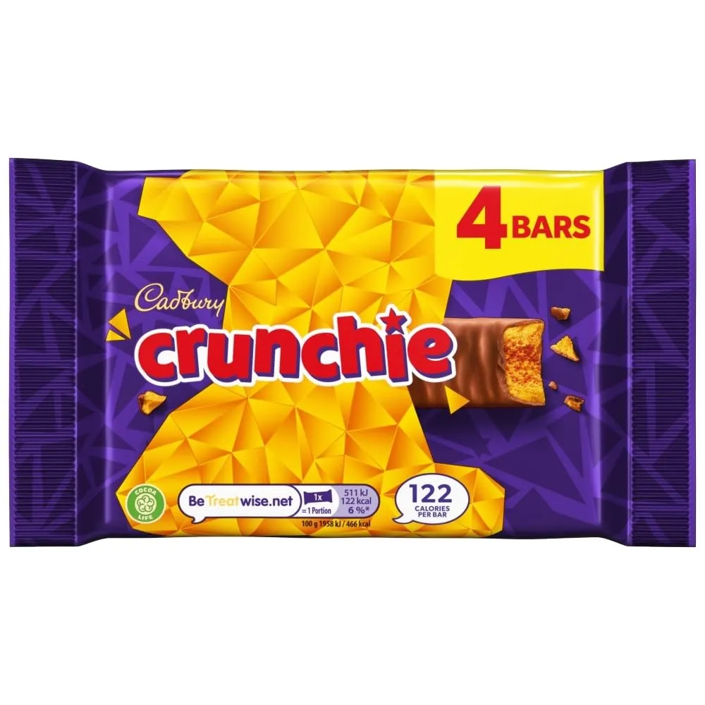 كادبورى كرانشى 104.4  جم/CADBURY CRUNCHIE 104.4 G