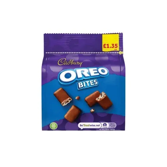 كادبورى أوريو بايتس 85  جم/CADBURY OREO BITES 85 G
