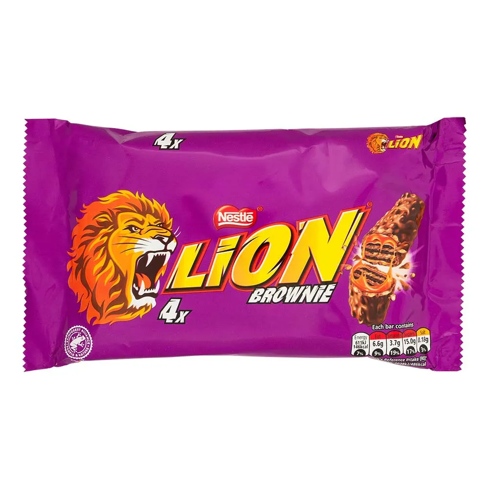 نستلة لايون براونيز 4*30 جم/NESTLE LION BROWNIE 4*30 G