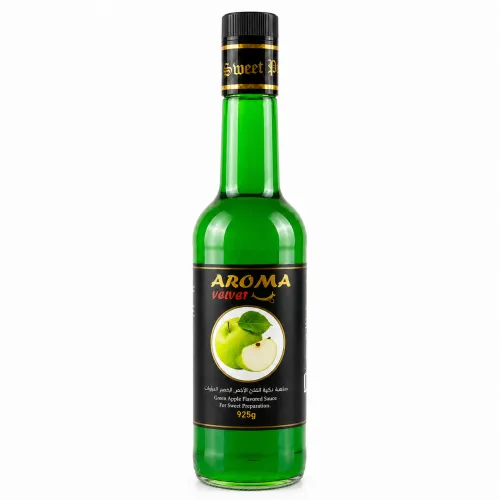 أروما فيلفت صلصة نكهة التفاح الأخضر 925 جم/AROMA VELVET GREEN APPLE SAUCE 925 G