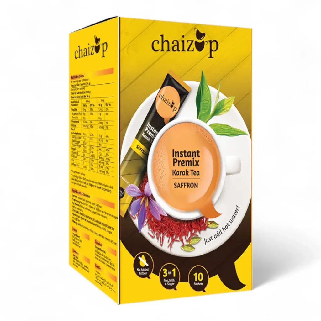 شايز اب شاى كرك زعفران 200 جم CHAIZ UP KARAK TEA WITH SAFFRON 200 G