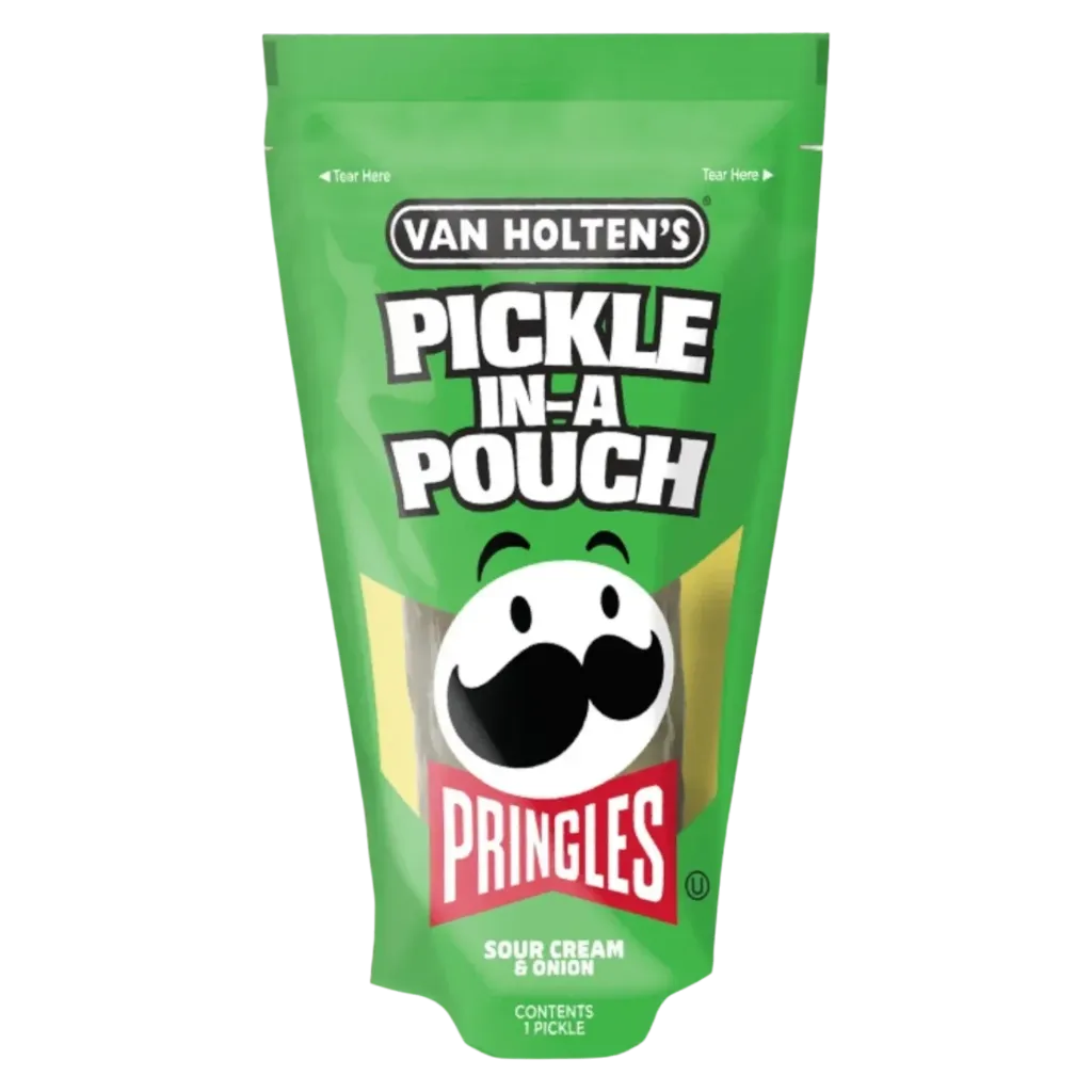 فان هولتن مخلل خيار البرنجلز 250  جم/VAN HOLTEN'S PRINGLES DILL250 G