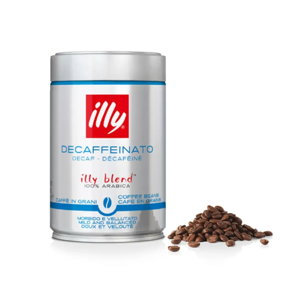 ILLY DECAF COFFE BEANS 250G - ايلى قهوة حبوب بدون كافيين  250جم