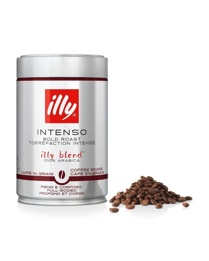 ILLY INTENSO COFFE BEANS 250G - ايلى قهوة حبوب انتنسو  250جم