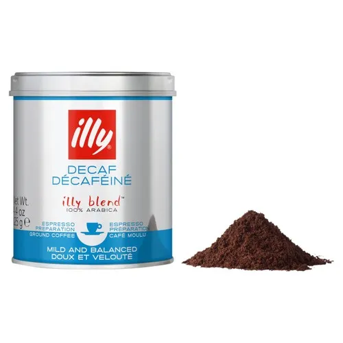 قهوة ايلى بدون كافيين 125  جم/ILLY COFFE DECAF 125 G