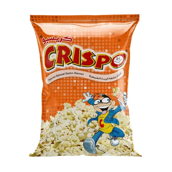 كريسبو فشار بالزبدة 20جم*12/CRISPO POPCORN BUTTER FLAVOR 20G*12