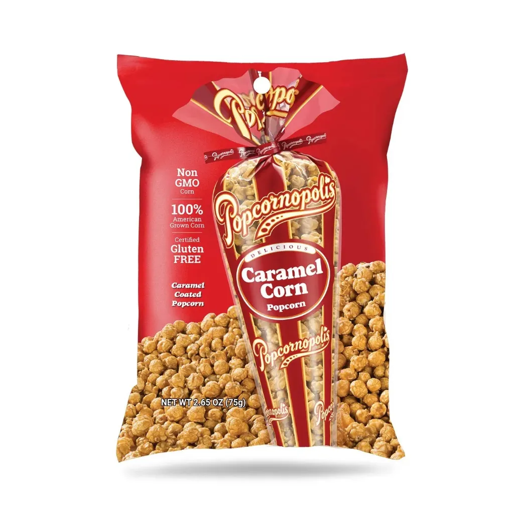 تاكيس بوب كورن كراميل 75  جم TAKIS POPCORN CARAMEL 75 GM