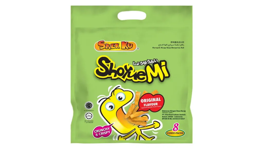 سناك كو وجبة خفيفة بنكهة الاصلية 14 جم*8/SNEK KU KEROPOK BERPERISA ASLI 14G*8