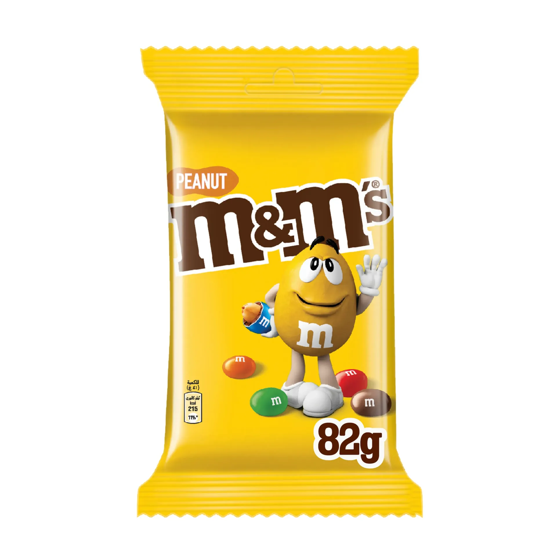 ام اند امز الفول السودانى 82 جم*3/M&M'S PEANUT 82 G*3