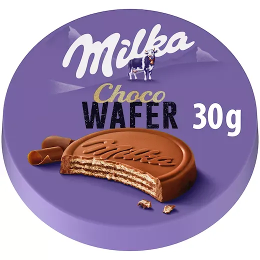 ميلكا شوكو ويفر  30 جم/MILKA CHOCO WAFER  30 G