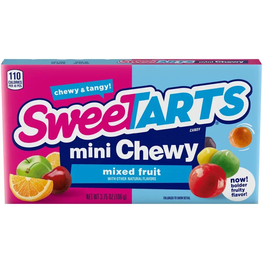 سويت تارت مينى تشوى ميكس الفواكة 141  جم/SWEET TART MINI CHEWY MIXED FRUIT 141 G