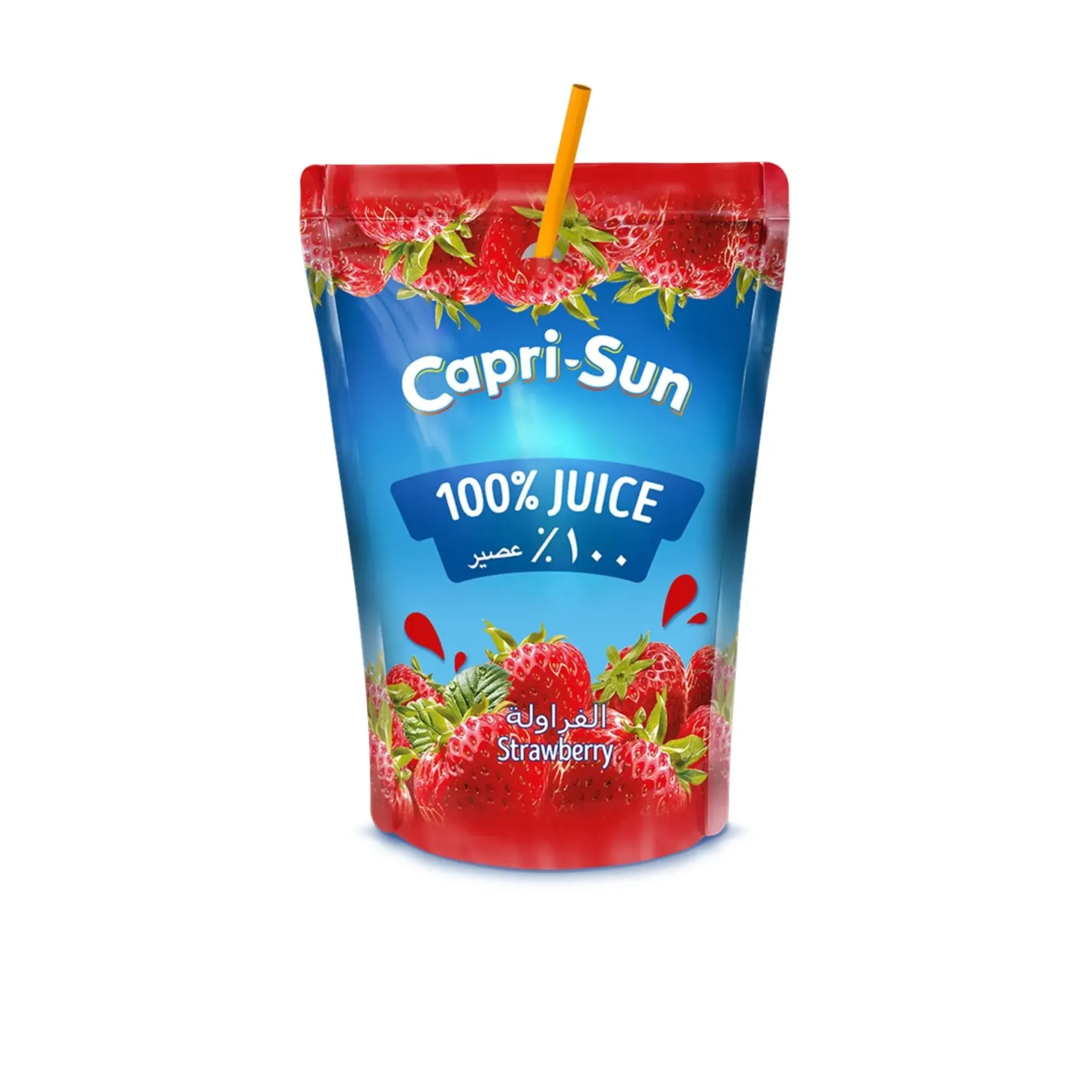 CAPRI SUN STRAWBERRY 10*200 ML - كابرى سن الفراولة 10*200 مل