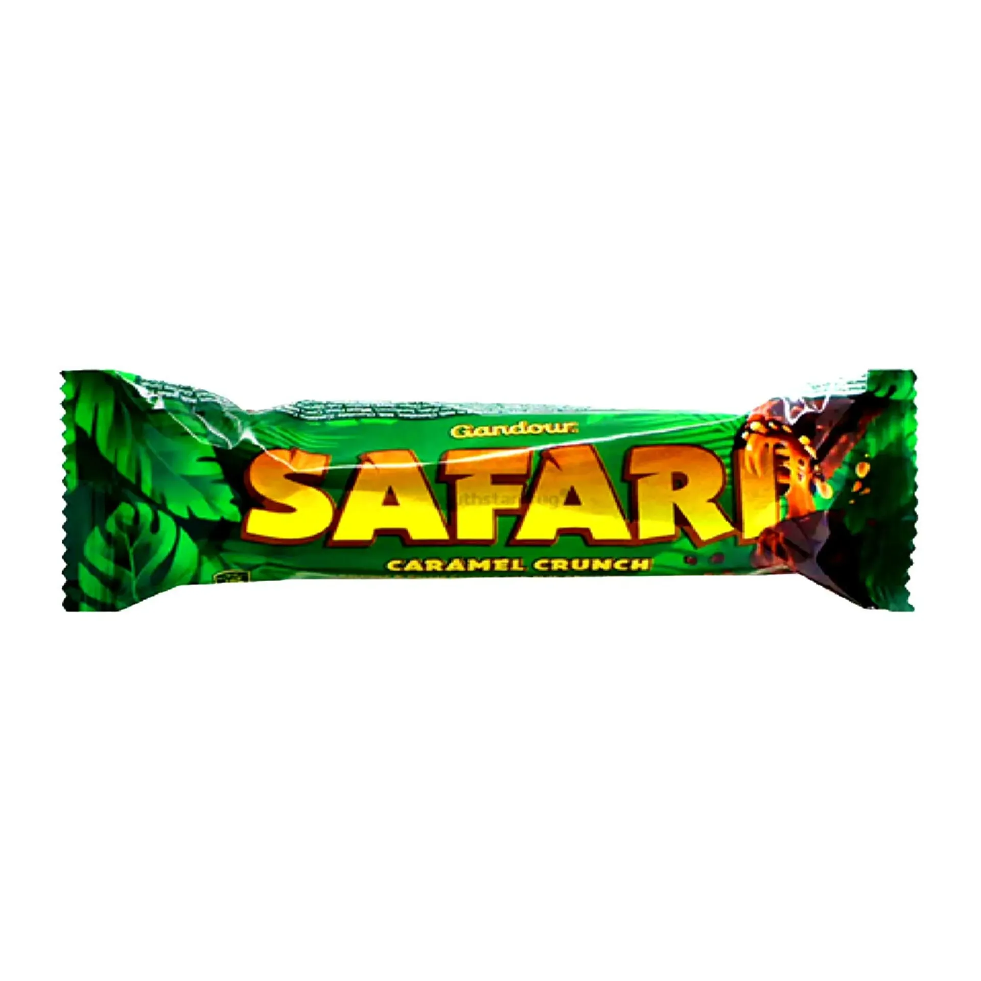 غندور سفارى شوكولاتة الكراميل المقرمش 12*32 جم/GANDOUR SAFARI CARAMEL CRUNCH 12*32 G