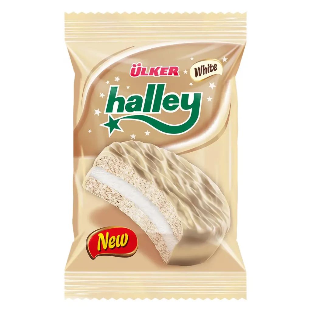 أولكر هالى شوكولاتة بيضاء 26 جم*10/ULKER HALLEY WHITE 26 G*10