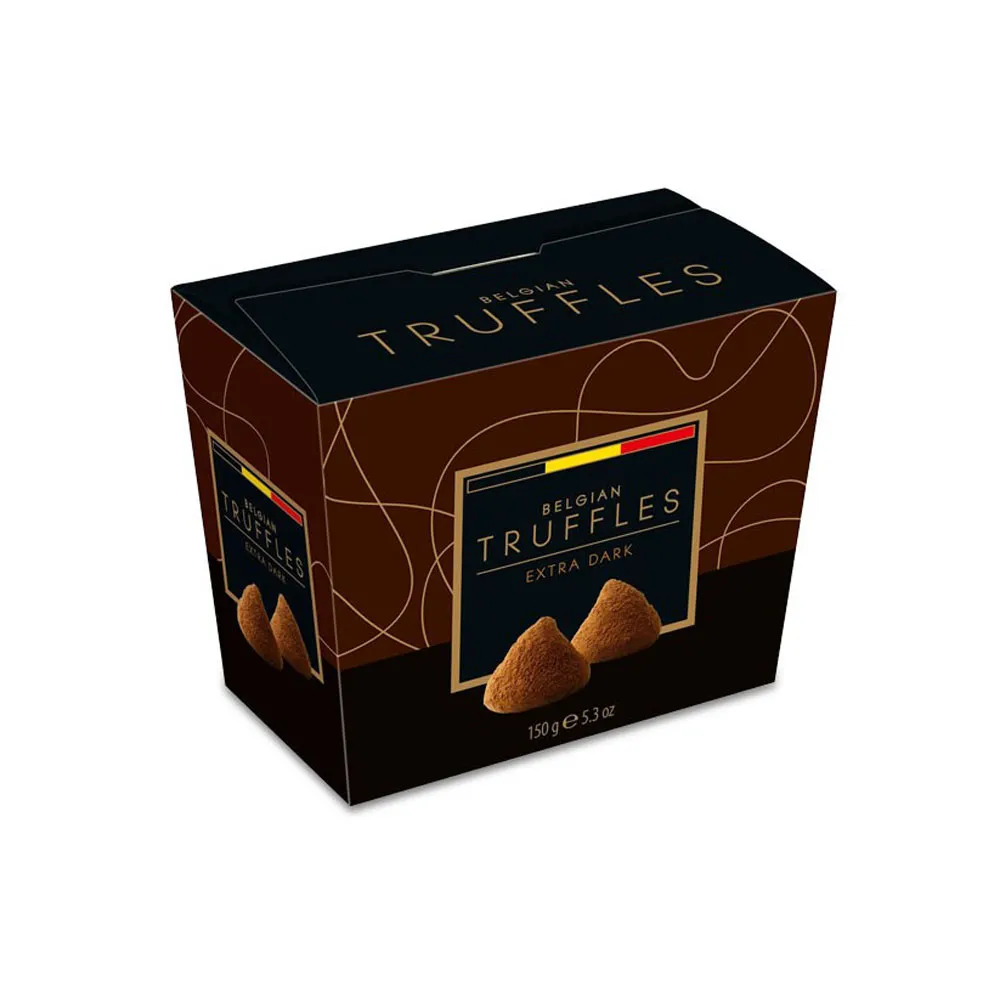 BELGIAN TRUFFLES EXTRA DARK 150 G - بلغين ترافيلز اكسترا داكن 150 جرام
