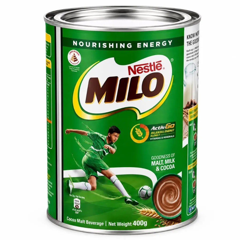 نستلة ميلو مسحوق شوكولاتة 400 جم/NESTLE MILLO CHOCOLATE POWDER 400 G