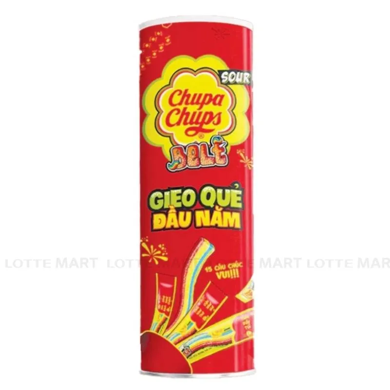 تشوبا تشوبس ساور بيلت 105  جم CHUPA CHUPS SOUR BELT 105 G
