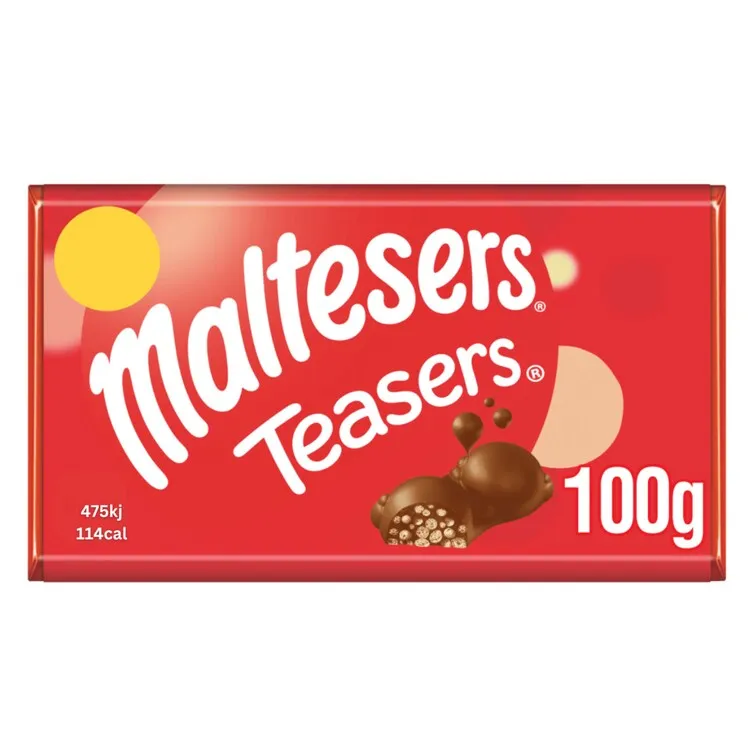 شوكولاتة مالتيزر 100  جم/MALTEASERS CHOCOLATE 100 G