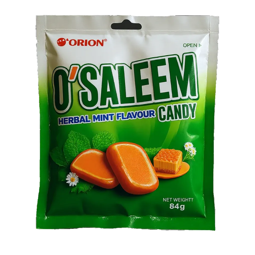اوريون او ساليم كاندى بالنعناع 84  جم/ ORION O SALEEM HERBAL MINT CANDY 84 G