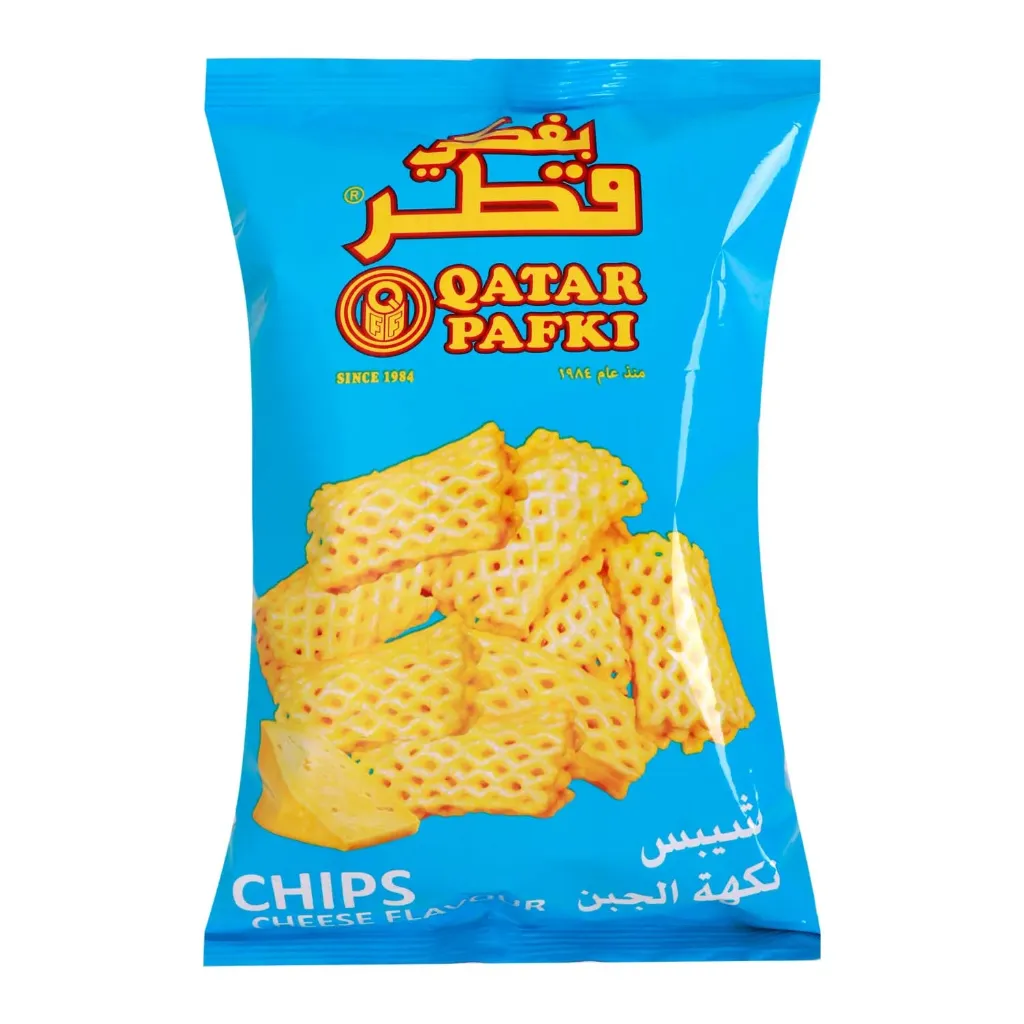 بفكى قطر  شيبس الجبنة 55 جم/QATAR PAFAKI CHIPS CHEESE 55 G