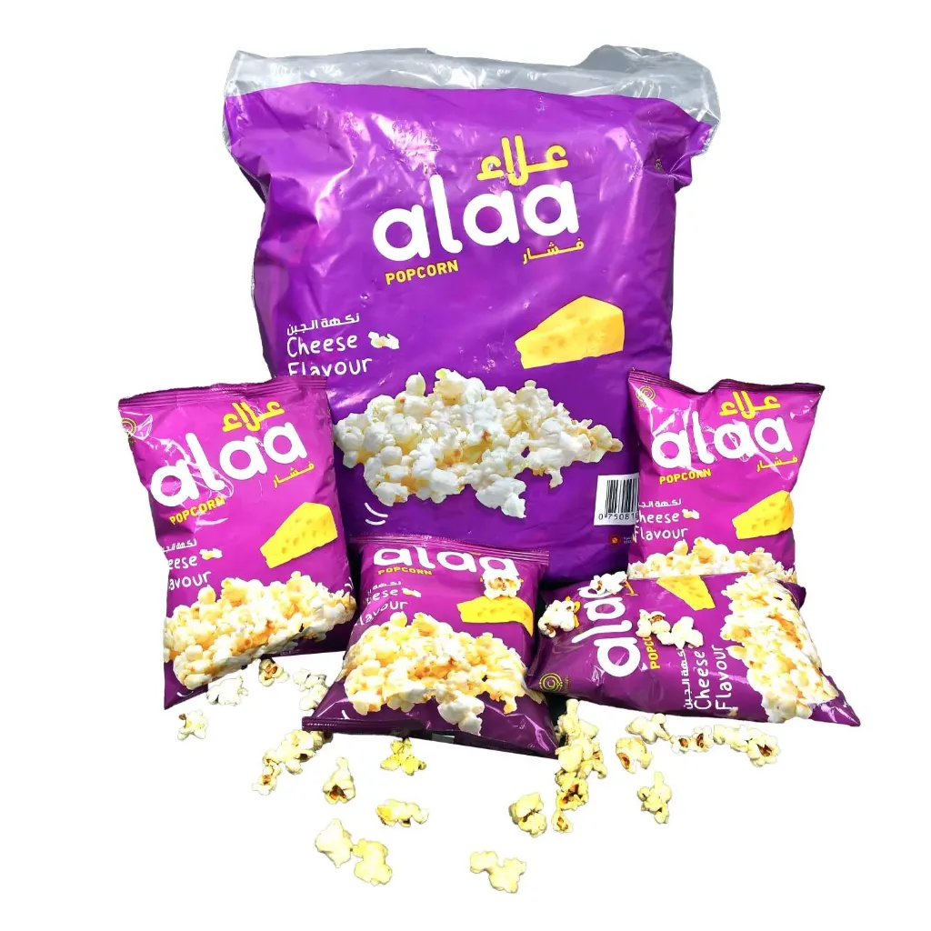 علاء فشار بنكهة الجبنة 17جم*12/ALAA POPCORN CHEESE 17G*12