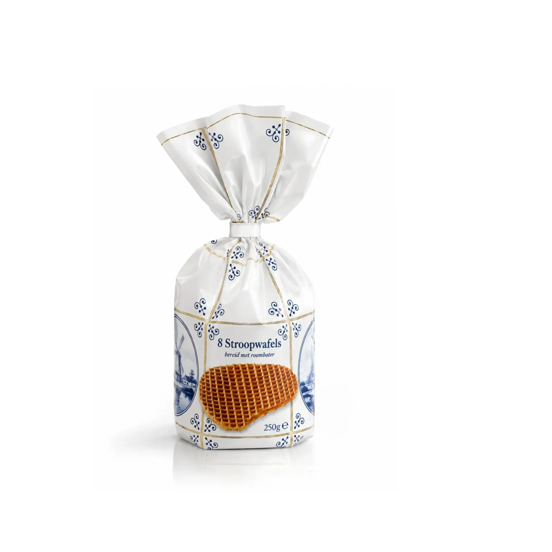 ستروب وافل فطائر وافل محلاة بالزبدة 250 جم/STROOPWAFELS BERIED MET ROOMBOTER 250 G
