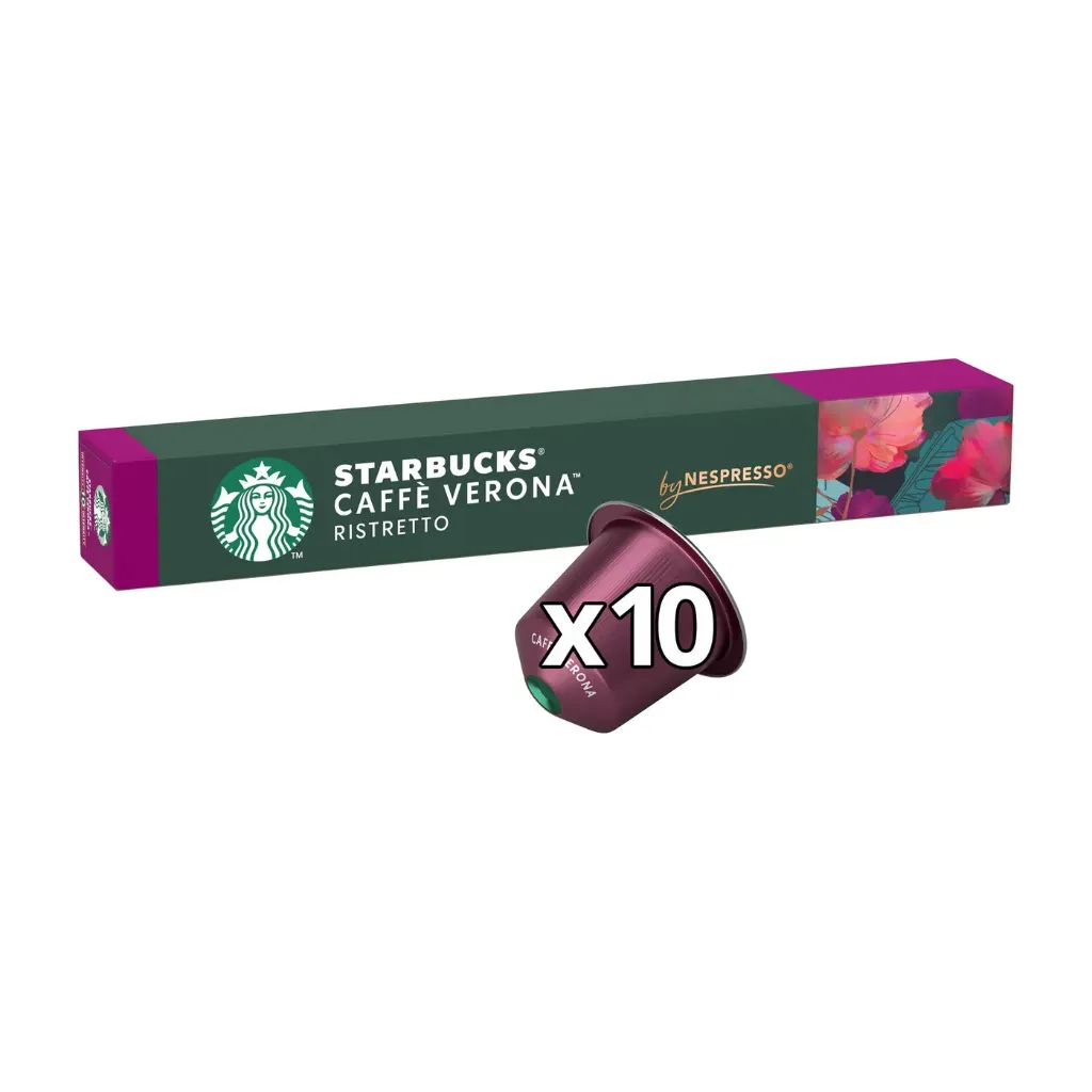 ستاربكس كافية فيرونا ريستريتو 55 جم/STARBUCKS CAFFE VERONA RISTRETTO 55 G